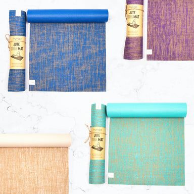 Jute Yoga Mat with Ultra Grip (5MM) Myga Eco