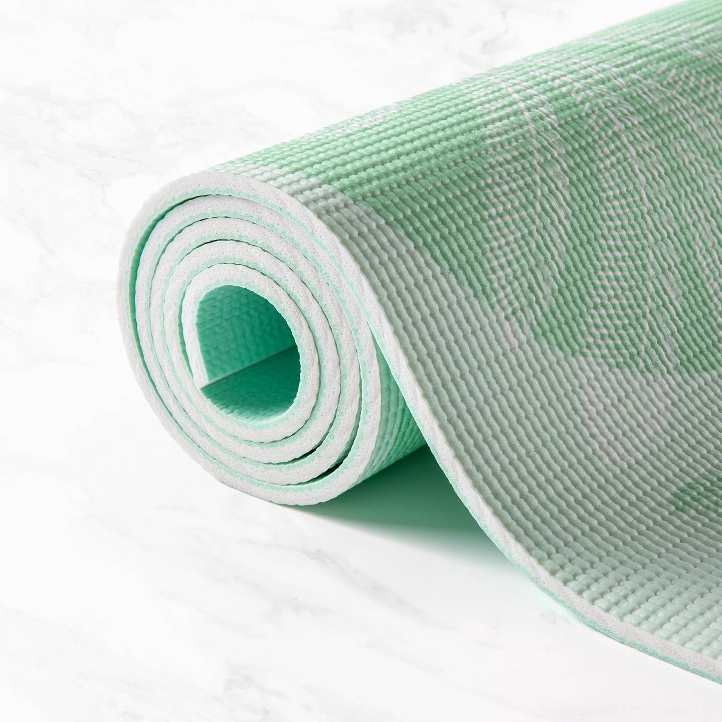 Printed Yoga Mat 6MM - Sage Palm Myga Eco