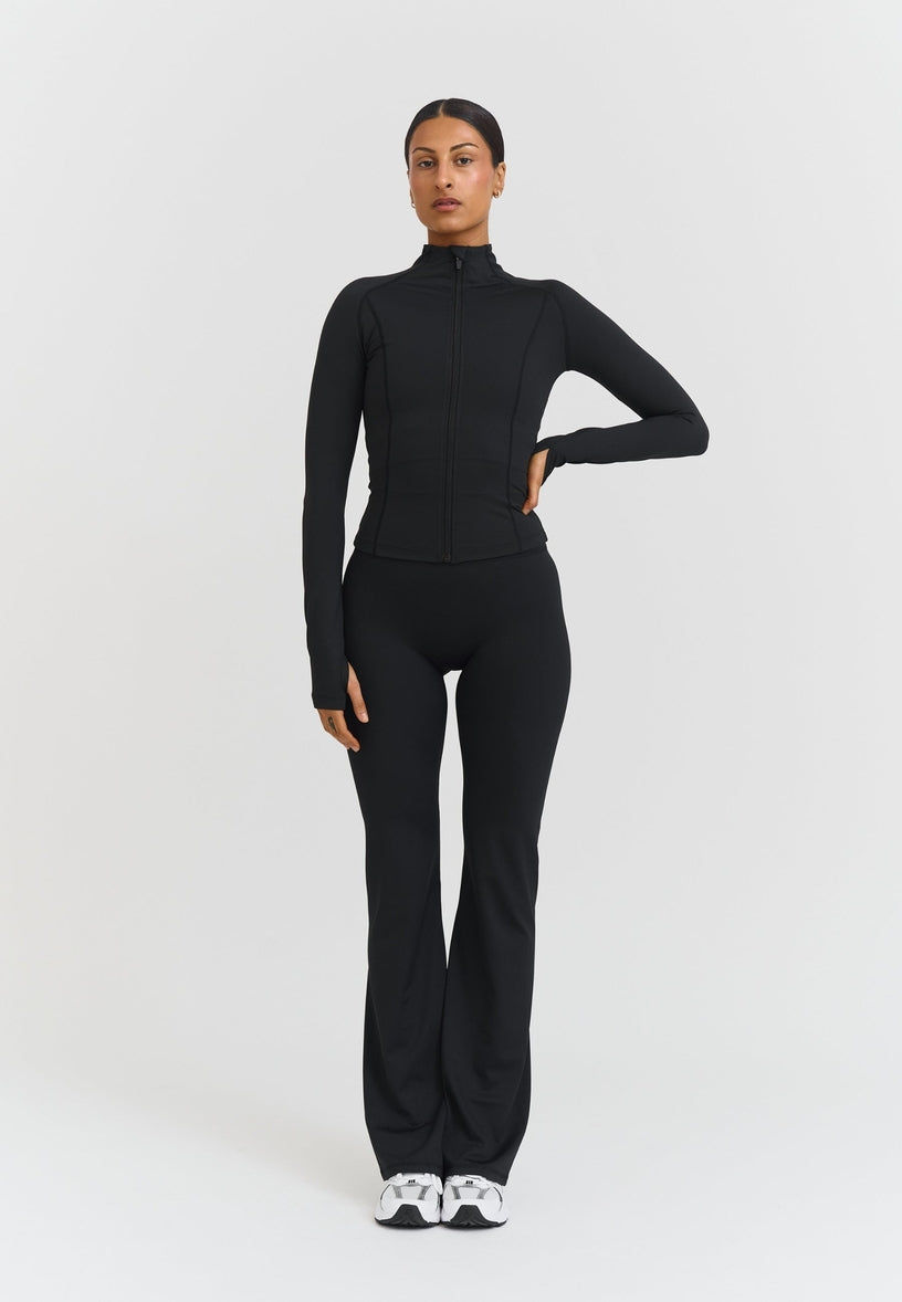 Softsculpt Zip Jacket - Black Sisterly Tribe