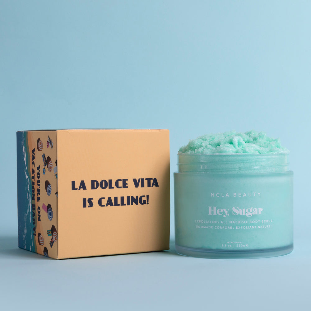 Hey, Sugar Amalfi Coast Neroli Body Scrub NCLA BEAUTY