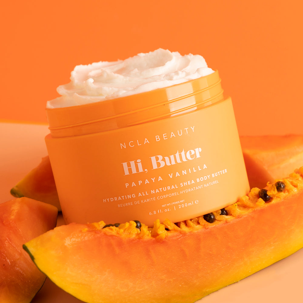 Hi, Butter Papaya Vanilla Body Butter NCLA BEAUTY