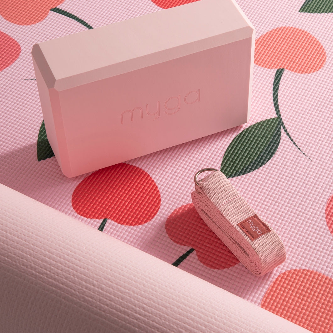 Printed Yoga Starter Kit - Cherry Myga Eco