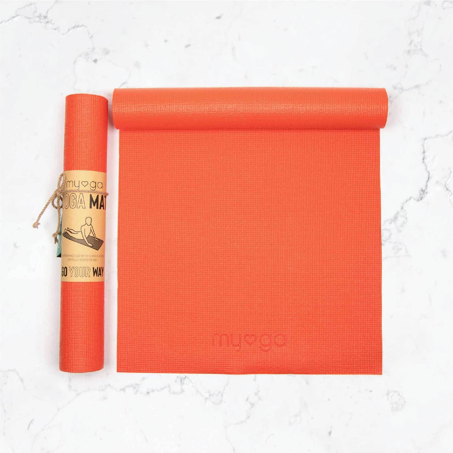Non Slip Exercise Yoga Mat (4MM) Myga Eco
