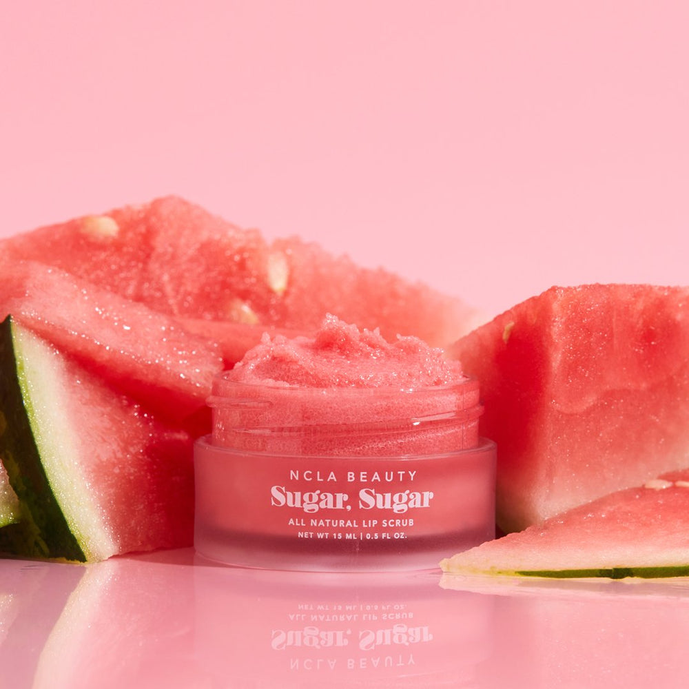 Sugar Sugar Watermelon Lip Scrub NCLA BEAUTY