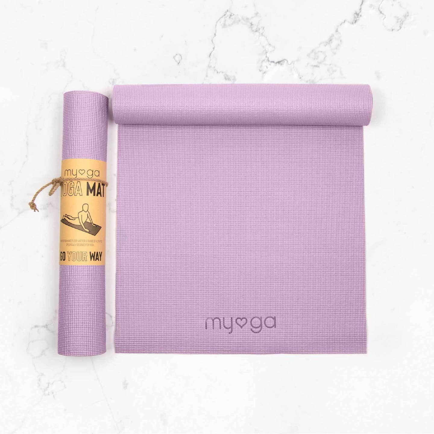 Non Slip Exercise Yoga Mat (4MM) Myga Eco