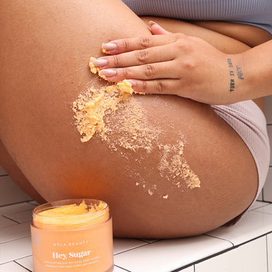 Hey, Sugar All Natural Body Scrub - Peach NCLA BEAUTY
