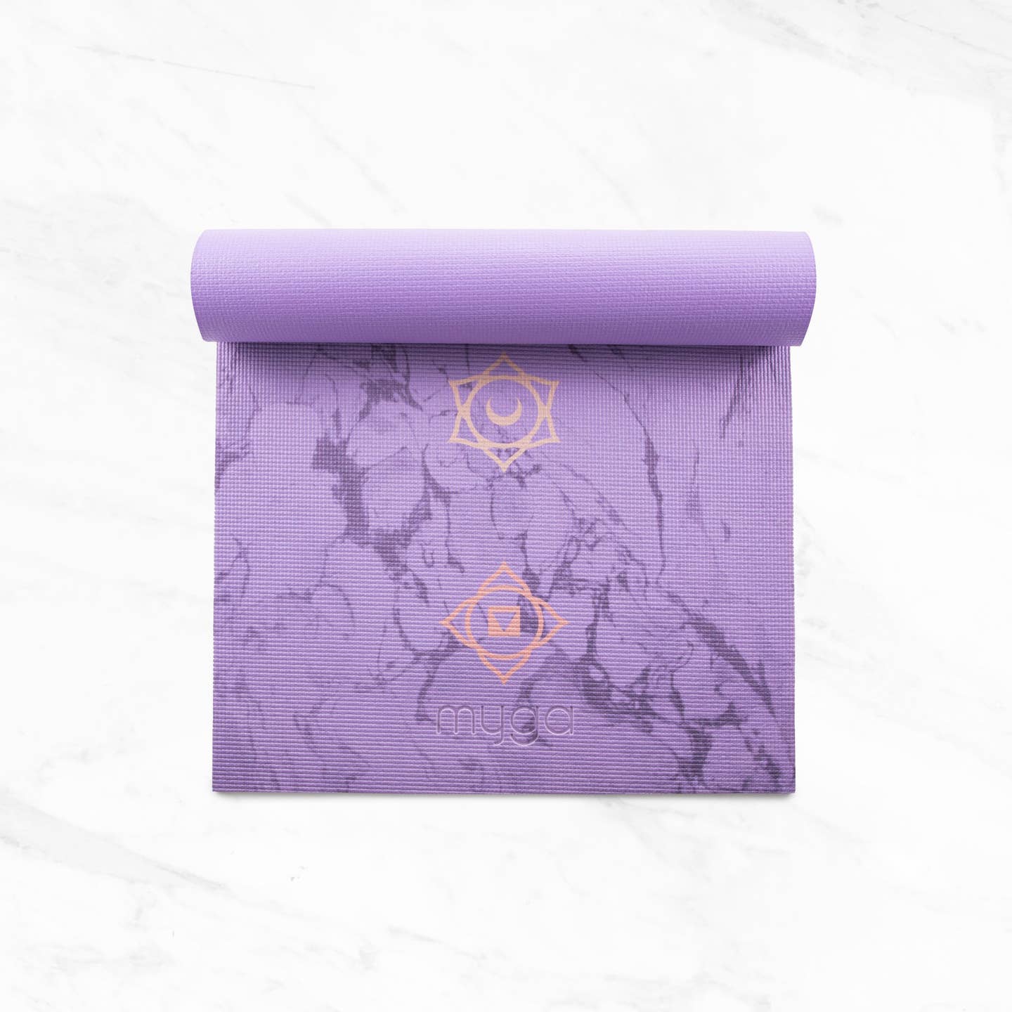 Printed Yoga Mat 6MM - Chakra Myga Eco