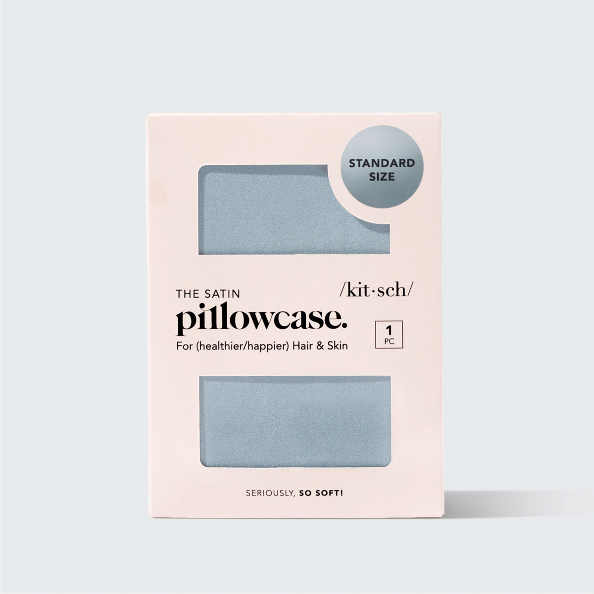Satin Pillowcase - Haze Blue KITSCH