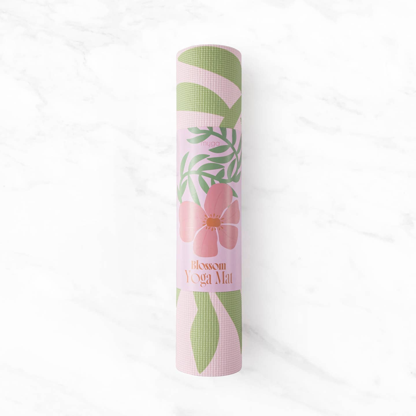 Printed Yoga Mat 6MM - Blossom Myga Eco