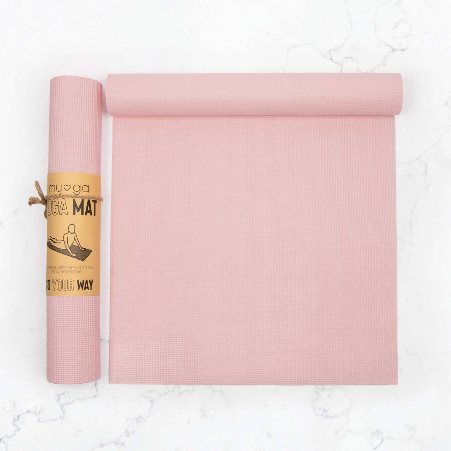 Non Slip Exercise Yoga Mat (4MM) Myga Eco