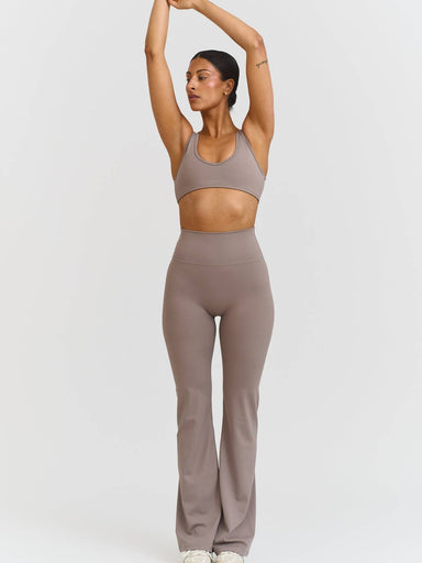 Softsculpt Flared Leggings - Clay Sisterly Tribe