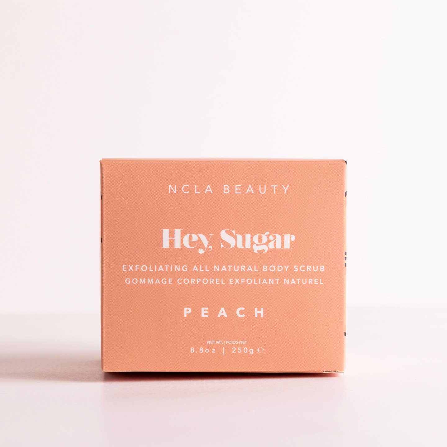 Hey, Sugar All Natural Body Scrub - Peach NCLA BEAUTY