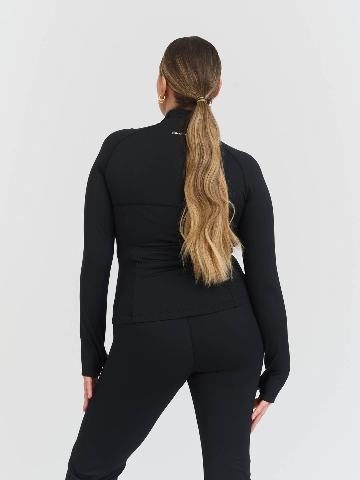 Softsculpt Zip Jacket - Black Sisterly Tribe