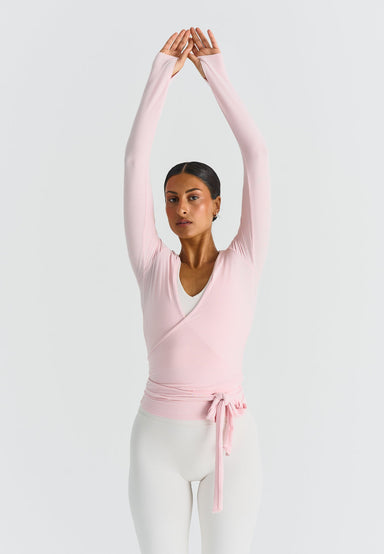 Soft Ballet Wrap Top - Ballet Slipper Sisterly Tribe