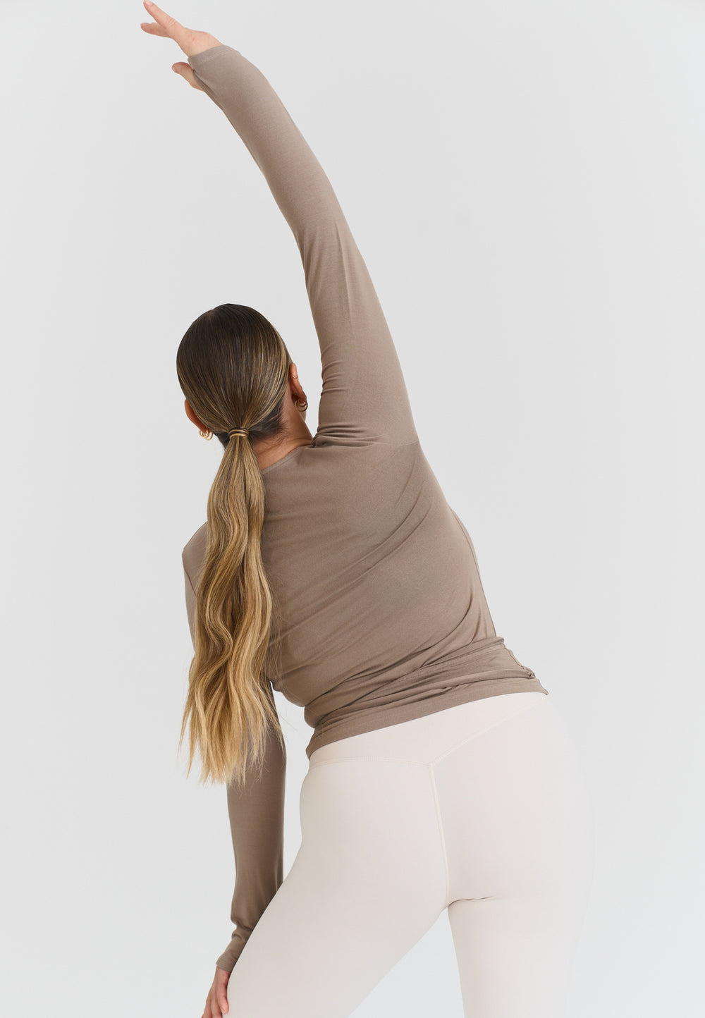 Soft Ballet Wrap Top - Clay Sisterly Tribe