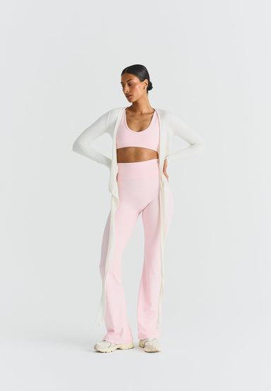 Softsculpt Flared Leggings - Marshmallow Sisterly Tribe