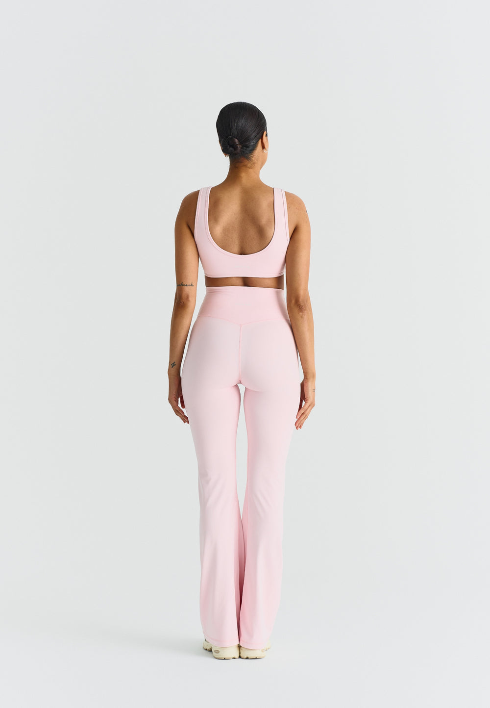 Softsculpt Flared Leggings - Marshmallow Sisterly Tribe