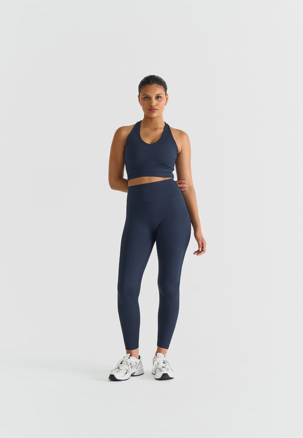Softsculpt V-Neck Cross Back Bra - Navy Sisterly Tribe