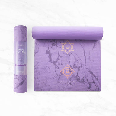 Printed Yoga Mat 6MM - Chakra Myga Eco