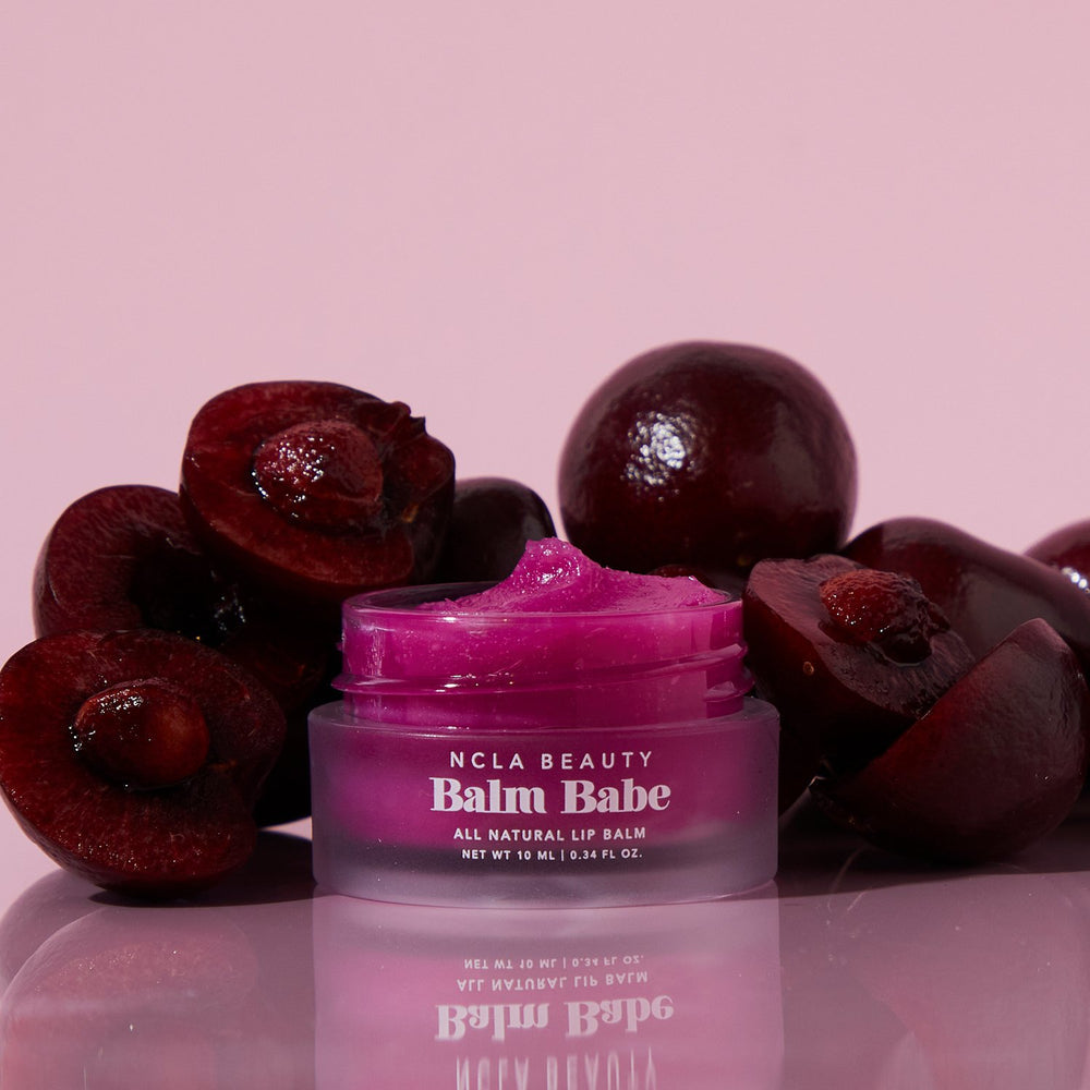 Balm Babe Black Cherry Lip Balm NCLA BEAUTY