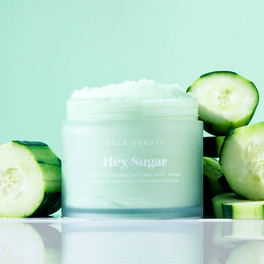 Hey, Sugar All Natural Body Scrub - Cucumber NCLA BEAUTY