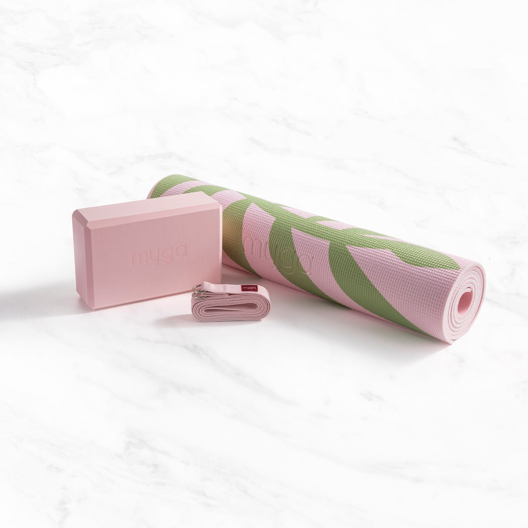 Printed Yoga Starter Kit - Blossom Myga Eco