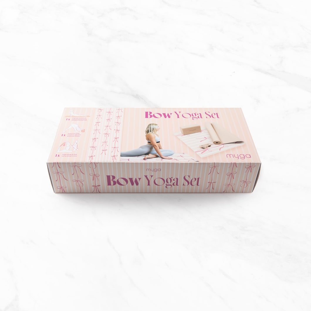 Printed Yoga Starter Kit - Ribbon Myga Eco