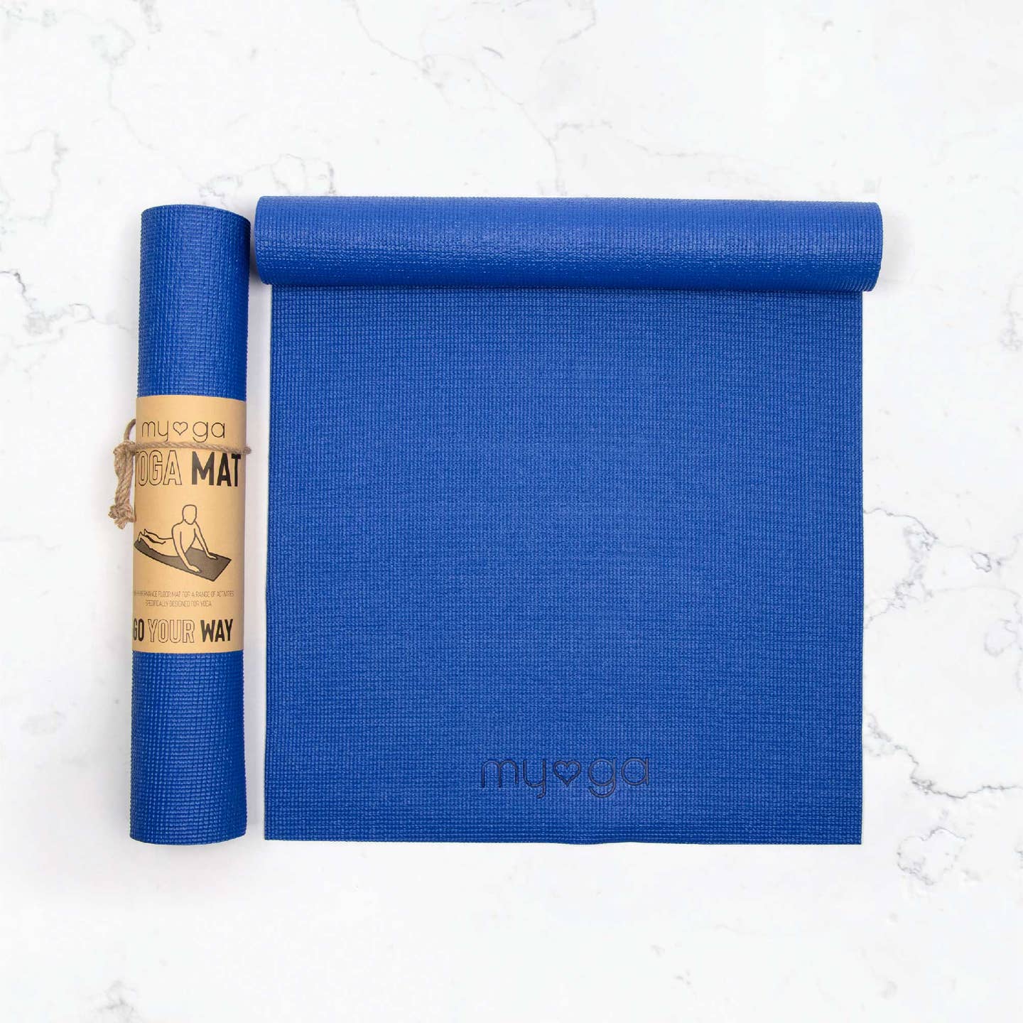 Non Slip Exercise Yoga Mat (4MM) Myga Eco