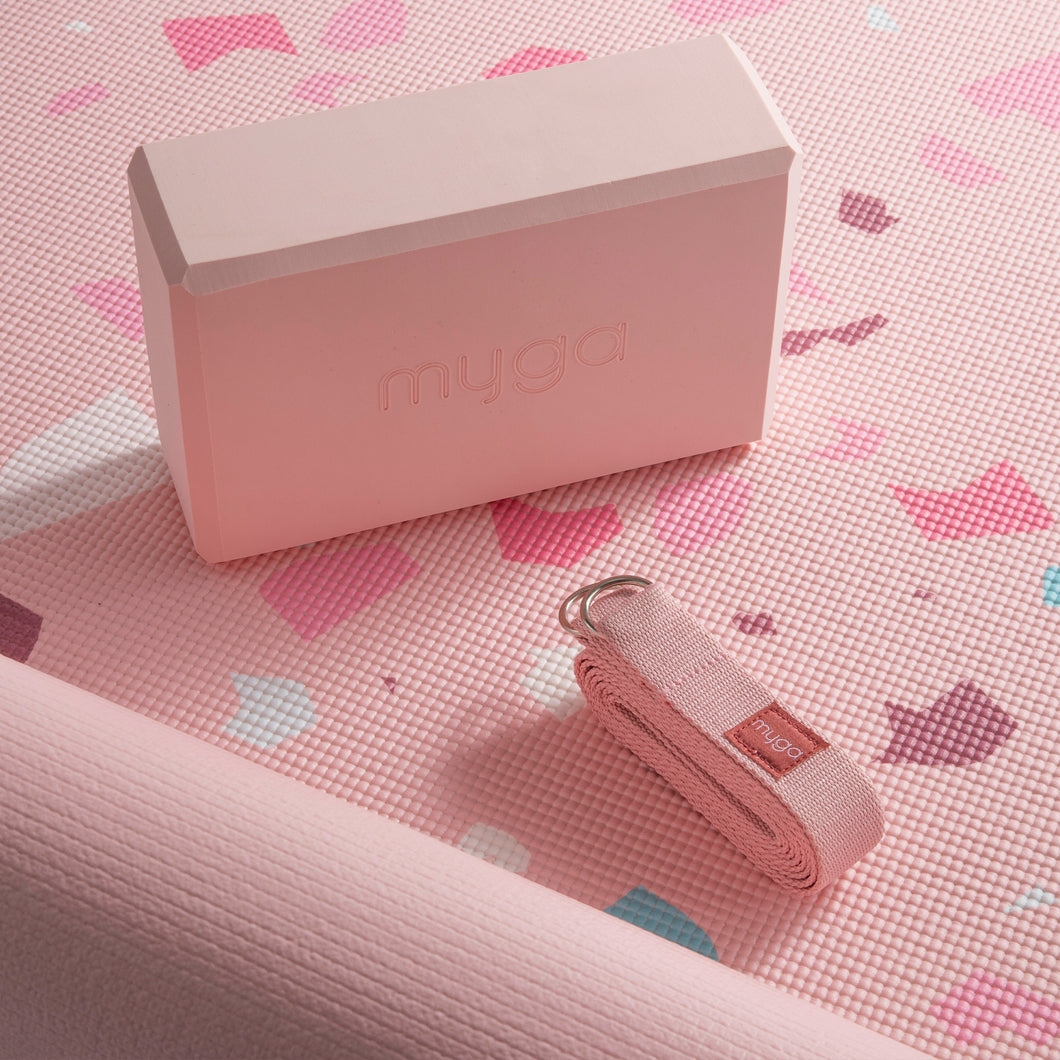 Printed Yoga Starter Kit - Terazzo Myga Eco