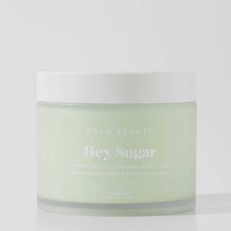 Hey, Sugar All Natural Body Scrub - Cucumber NCLA BEAUTY