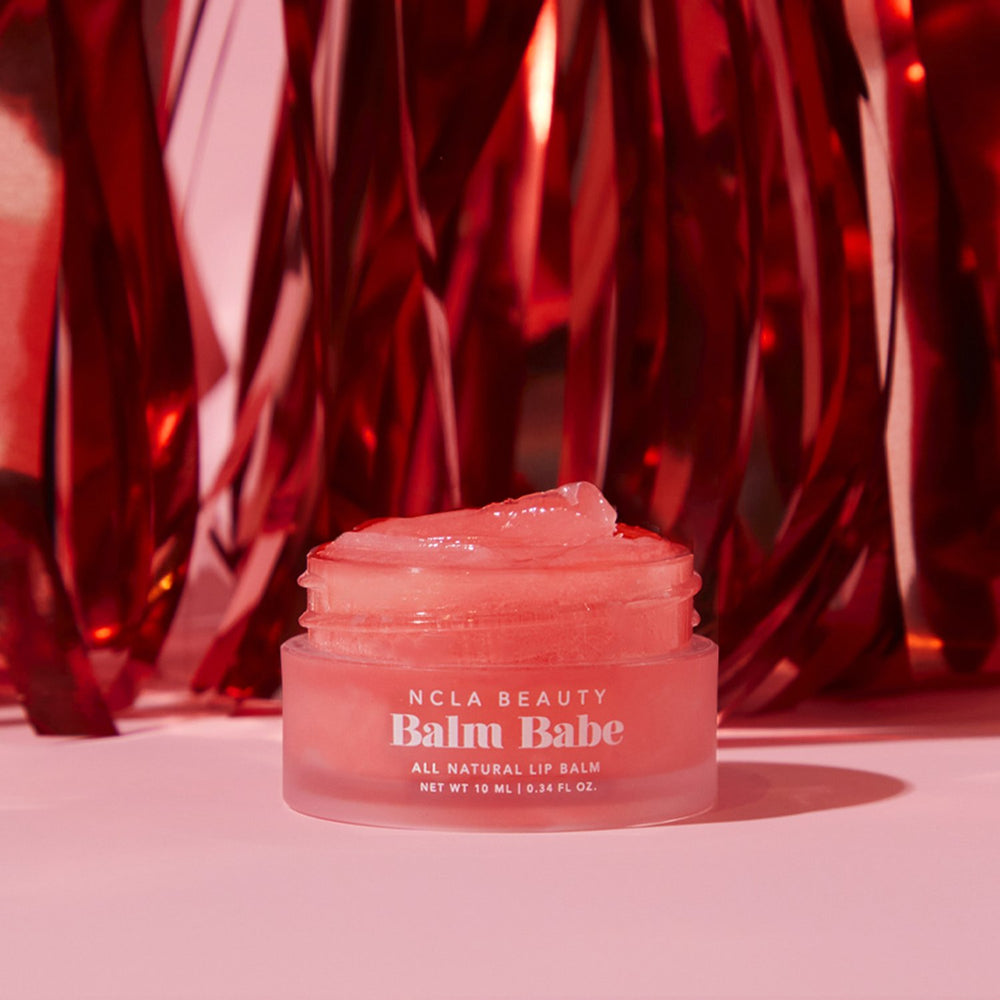 Balm Babe Pink Champagne Lip Balm NCLA BEAUTY