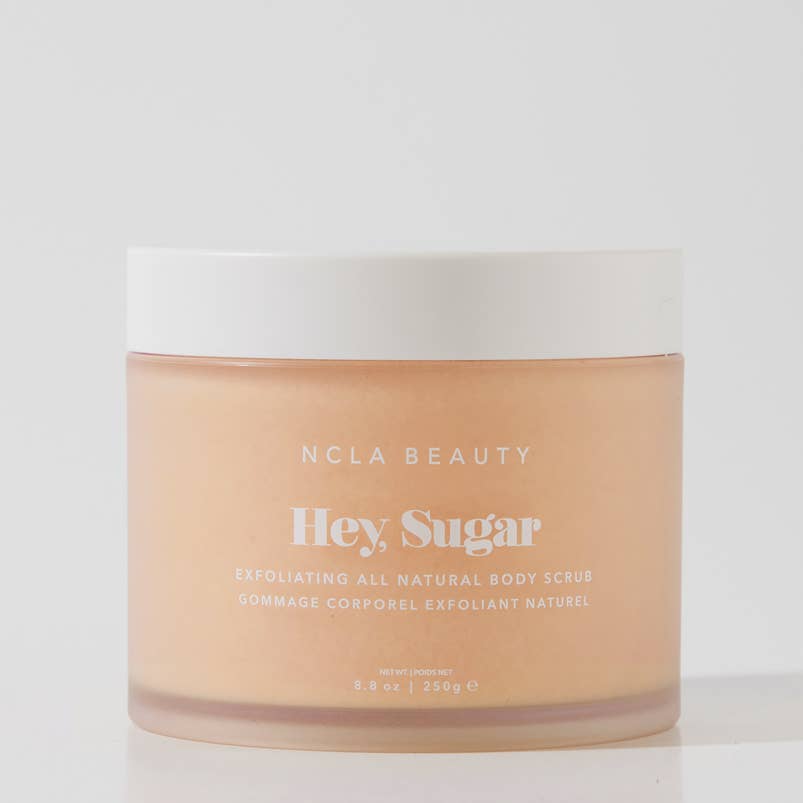 Hey, Sugar All Natural Body Scrub - Peach NCLA BEAUTY