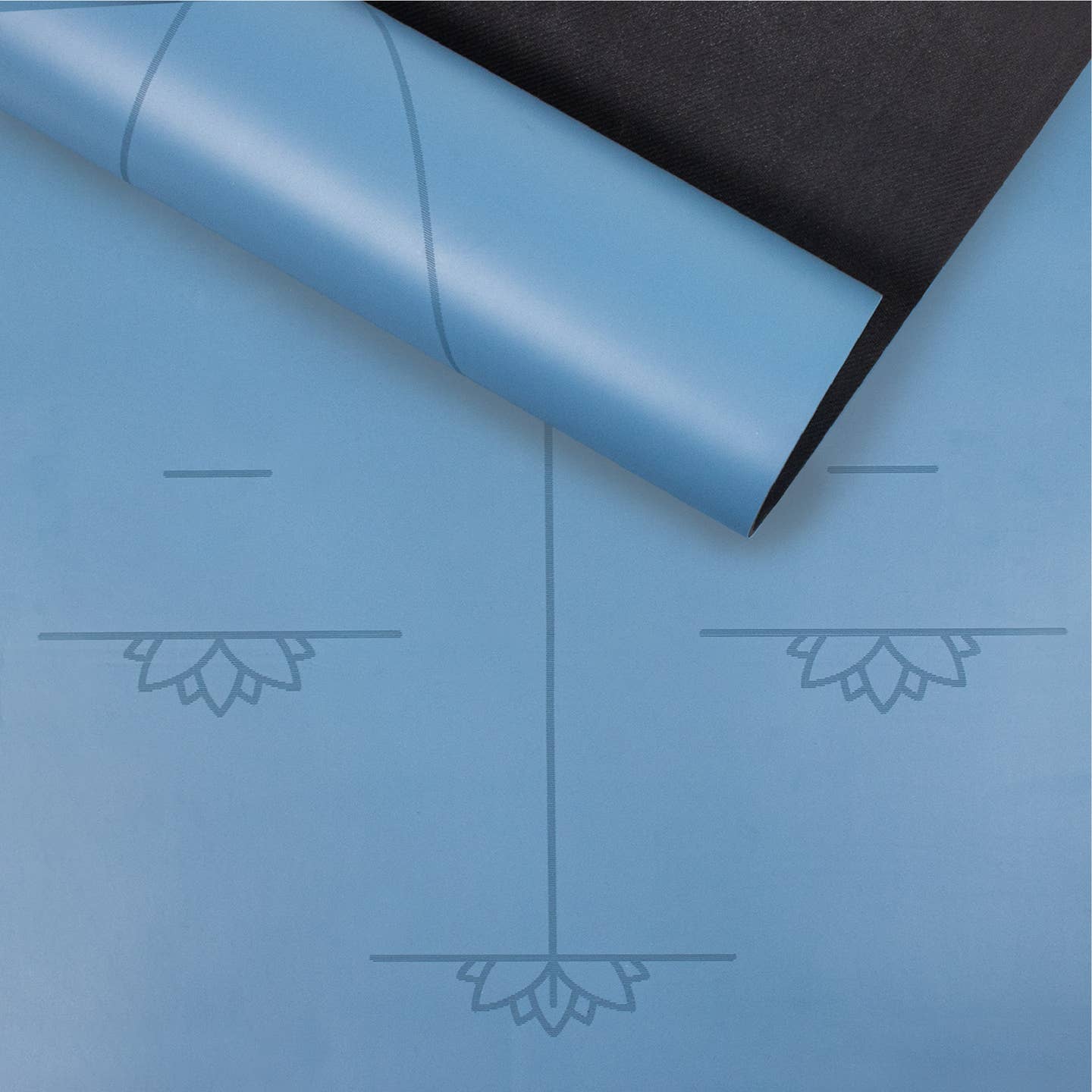 XL Alignment Yoga Mat 6MM - 205CM x 70CM Myga Eco