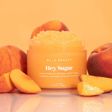 Hey, Sugar All Natural Body Scrub - Peach NCLA BEAUTY