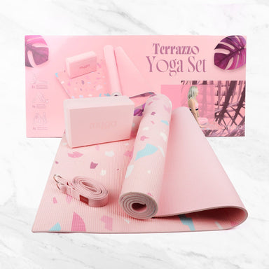 Printed Yoga Starter Kit - Terazzo Myga Eco