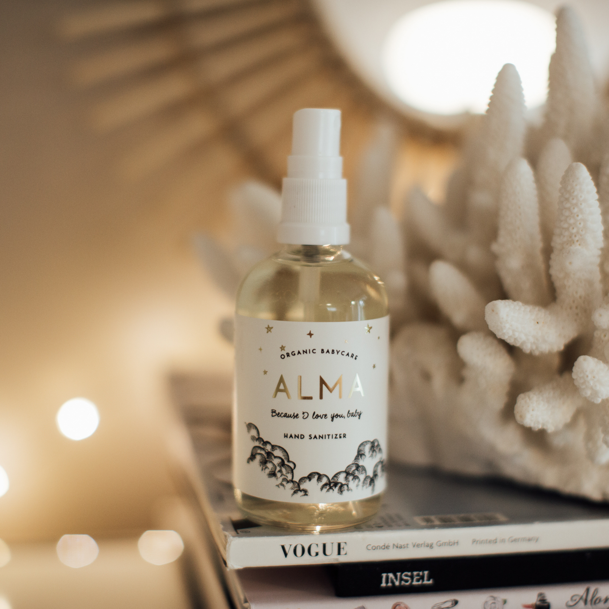 Natural Hand Sanitizer 100ml ALMA Babycare