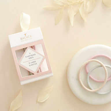 9 Thick Pastel Hair Elastics BACHCA
