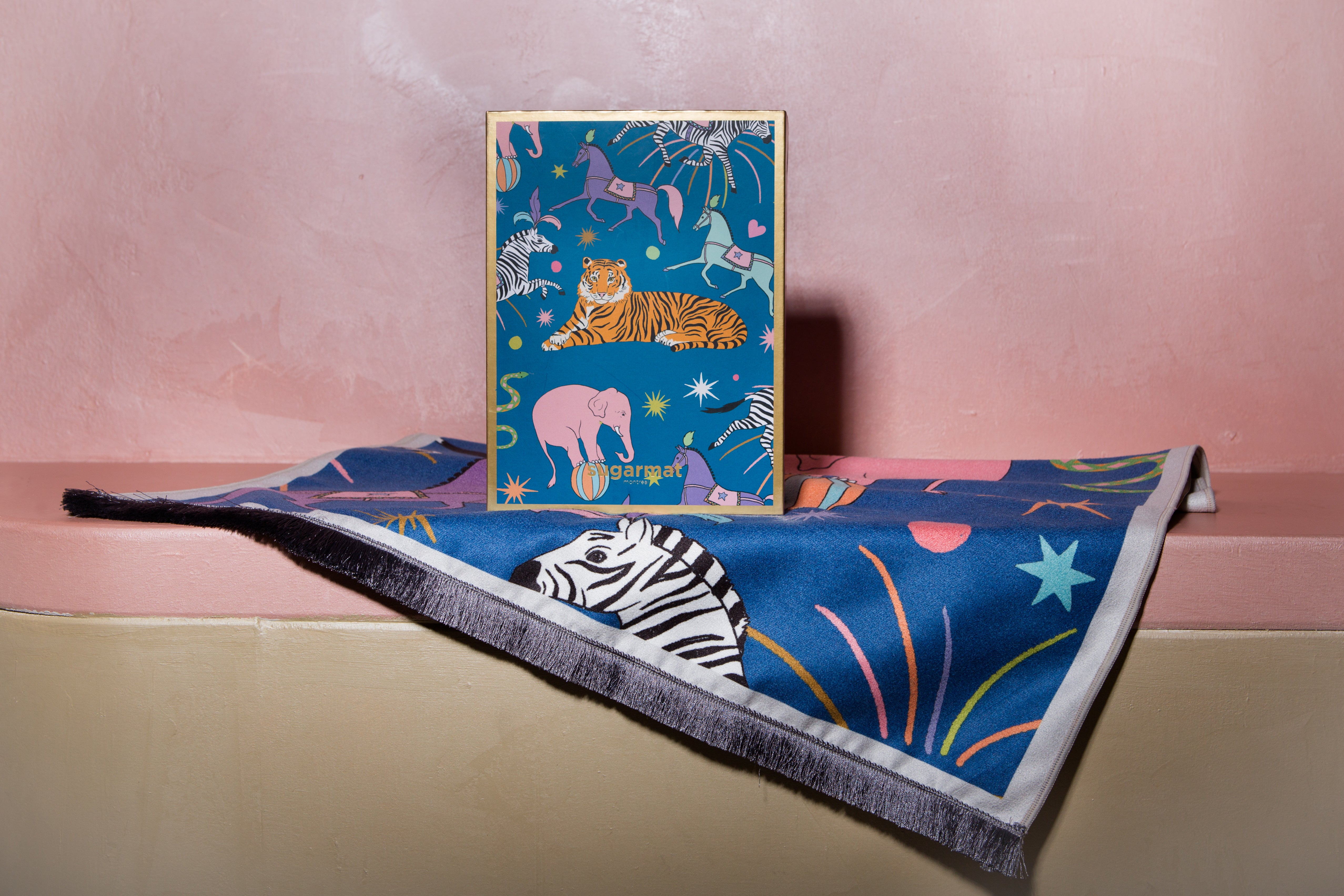 Circus Act  Premium Eco-Friendly  Yoga Towel Sugarmat