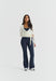 Softsculpt Flared Leggings - Navy Sisterly Tribe