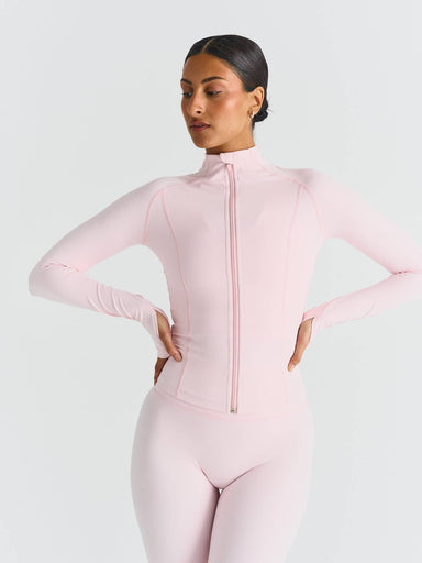 Softsculpt Zip Jacket - Ballet Slipper Sisterly Tribe