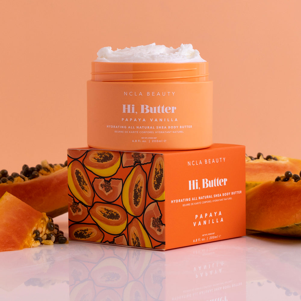 Hi, Butter Papaya Vanilla Body Butter NCLA BEAUTY