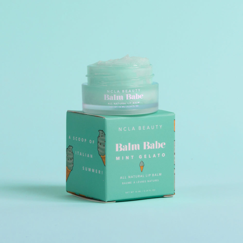 Balm Babe Mint Gelato Lip Balm NCLA BEAUTY