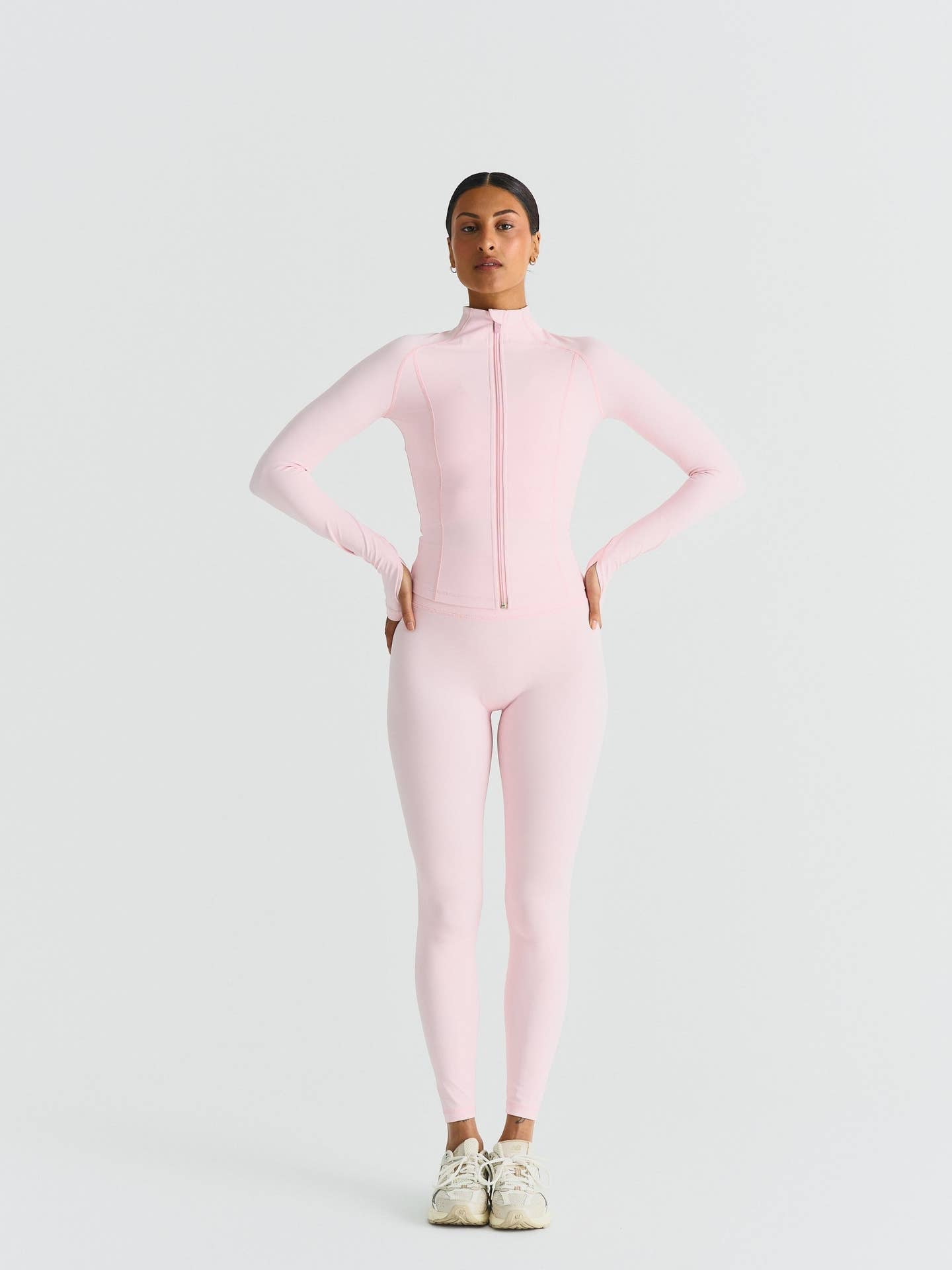Softsculpt Zip Jacket - Ballet Slipper Sisterly Tribe