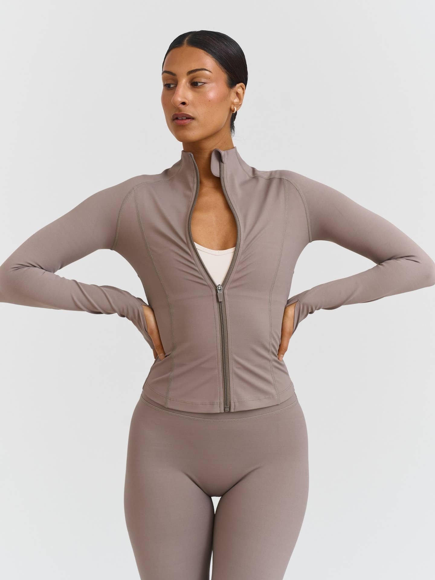 Softsculpt Zip Jacket - Clay Sisterly Tribe