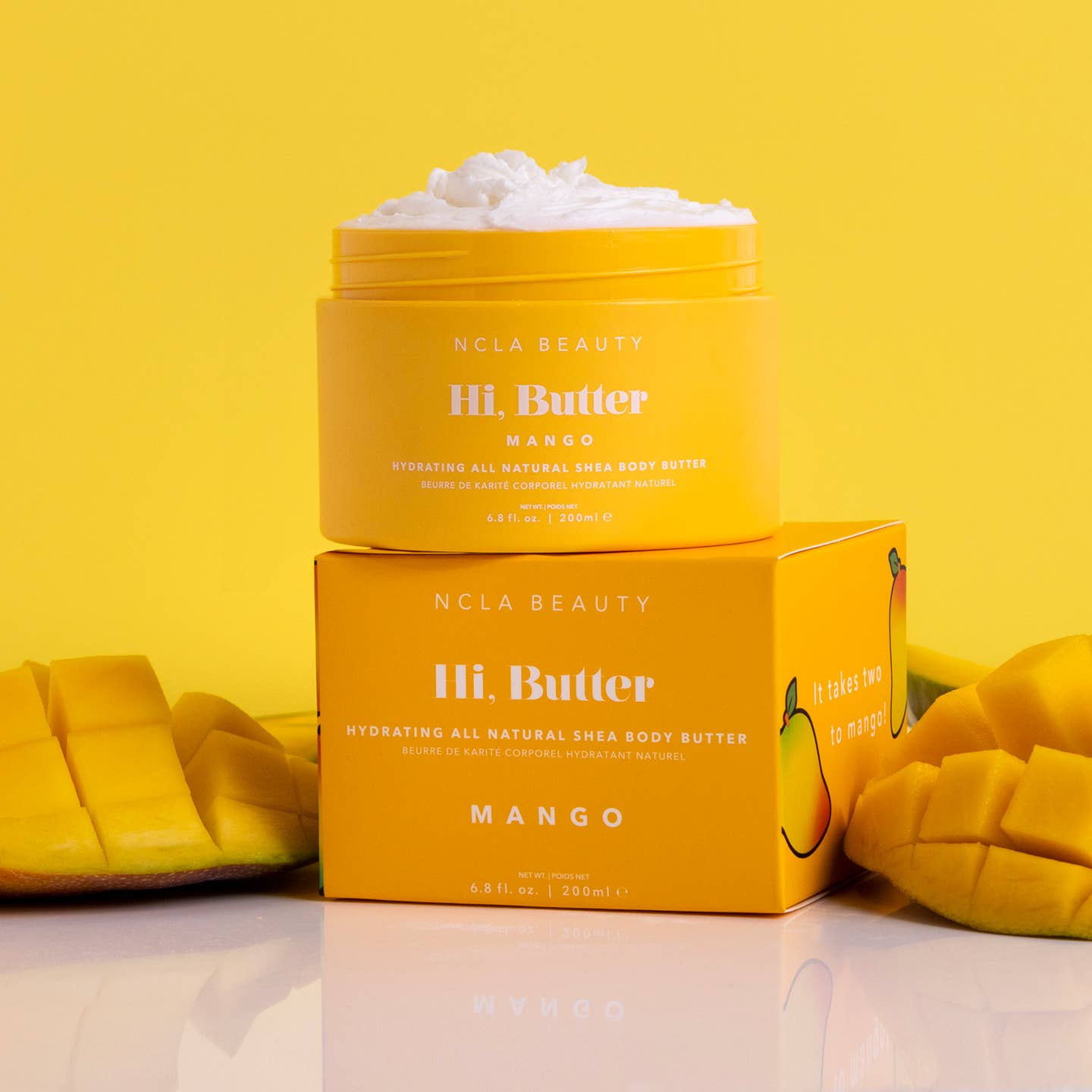 Hi, Butter All Natural Shea Body Butter - Mango NCLA BEAUTY