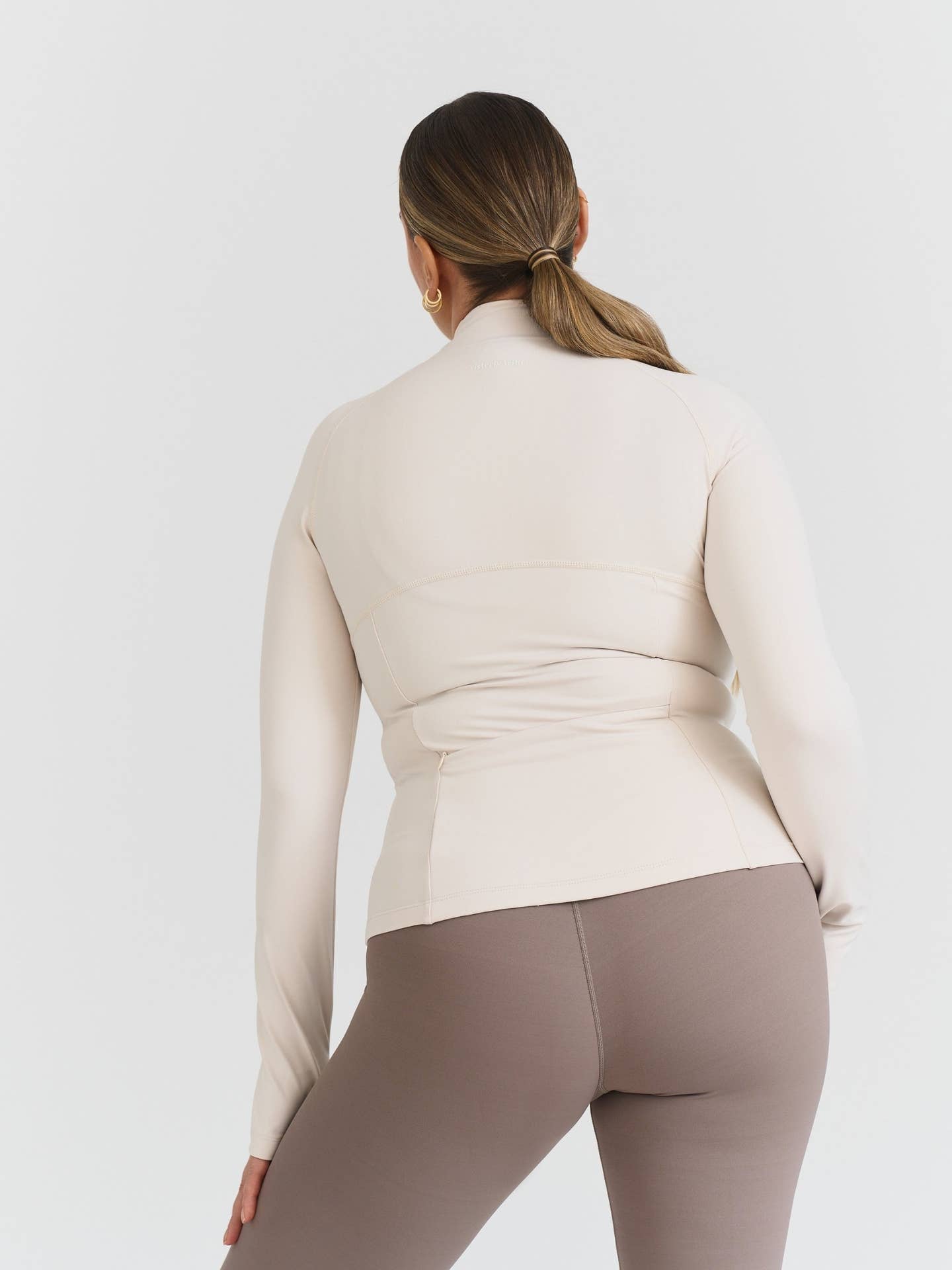 Softsculpt Zip Jacket - Marshmallow Sisterly Tribe