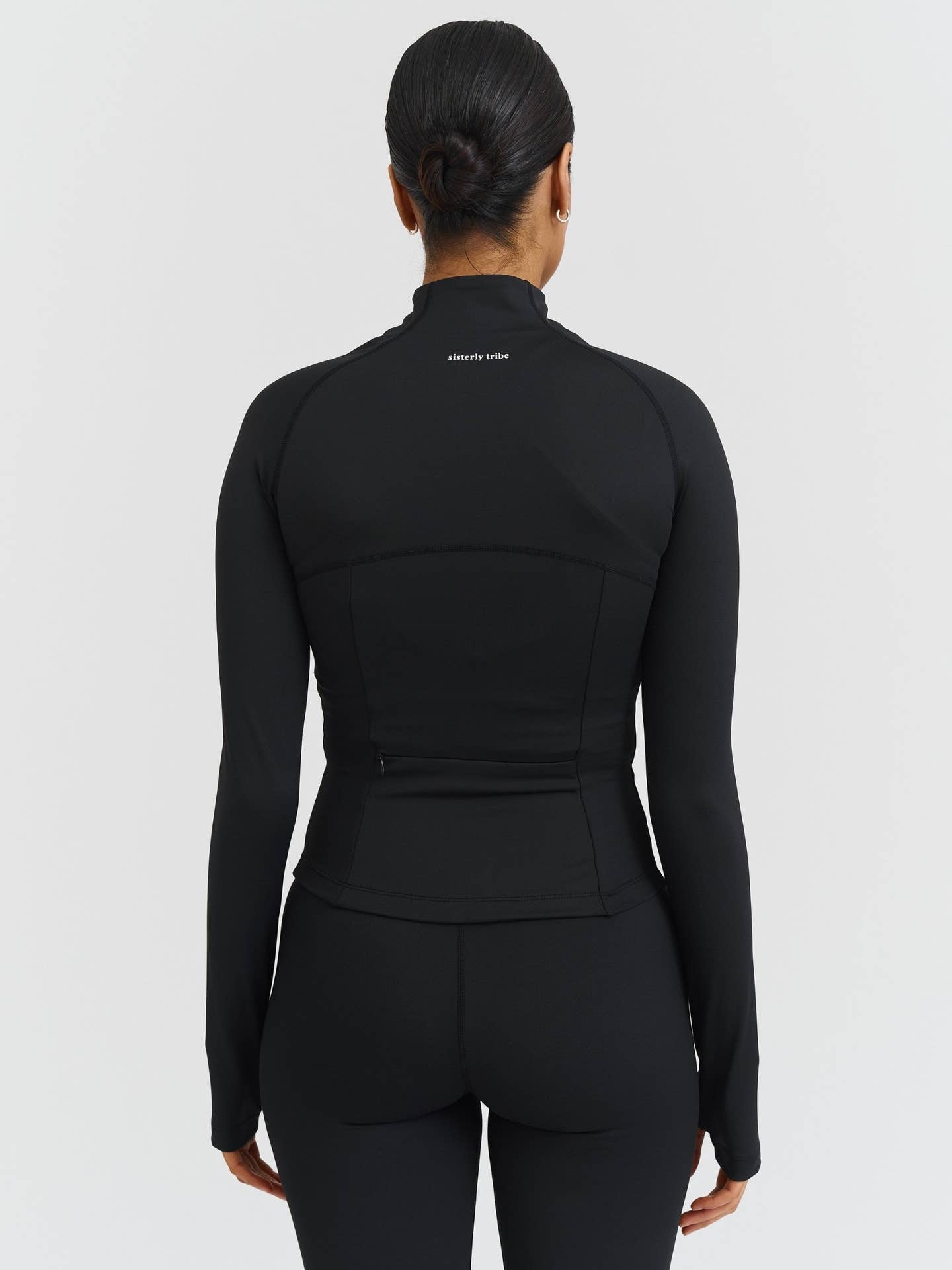 Softsculpt Zip Jacket - Black Sisterly Tribe
