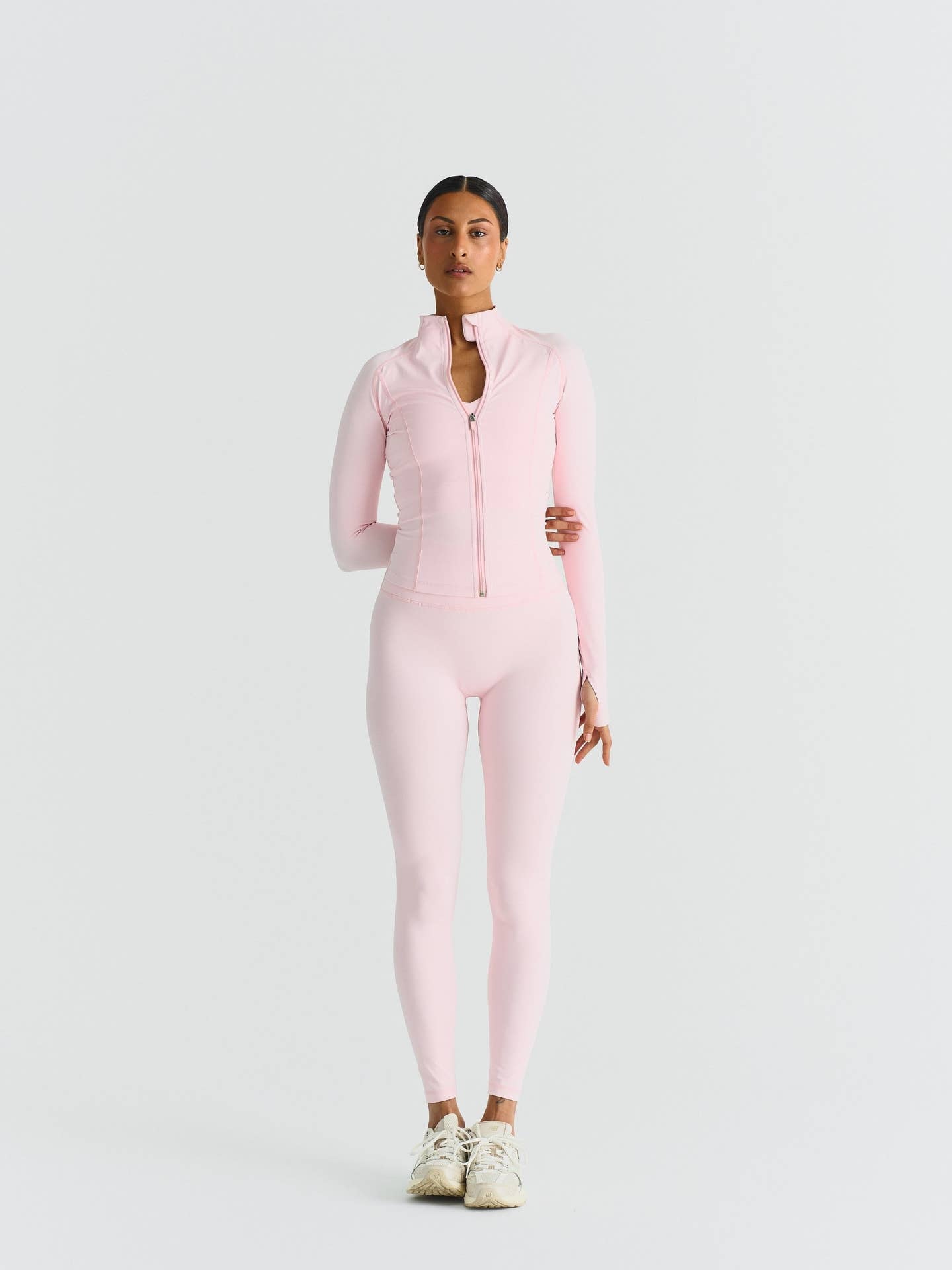 Softsculpt Zip Jacket - Ballet Slipper Sisterly Tribe