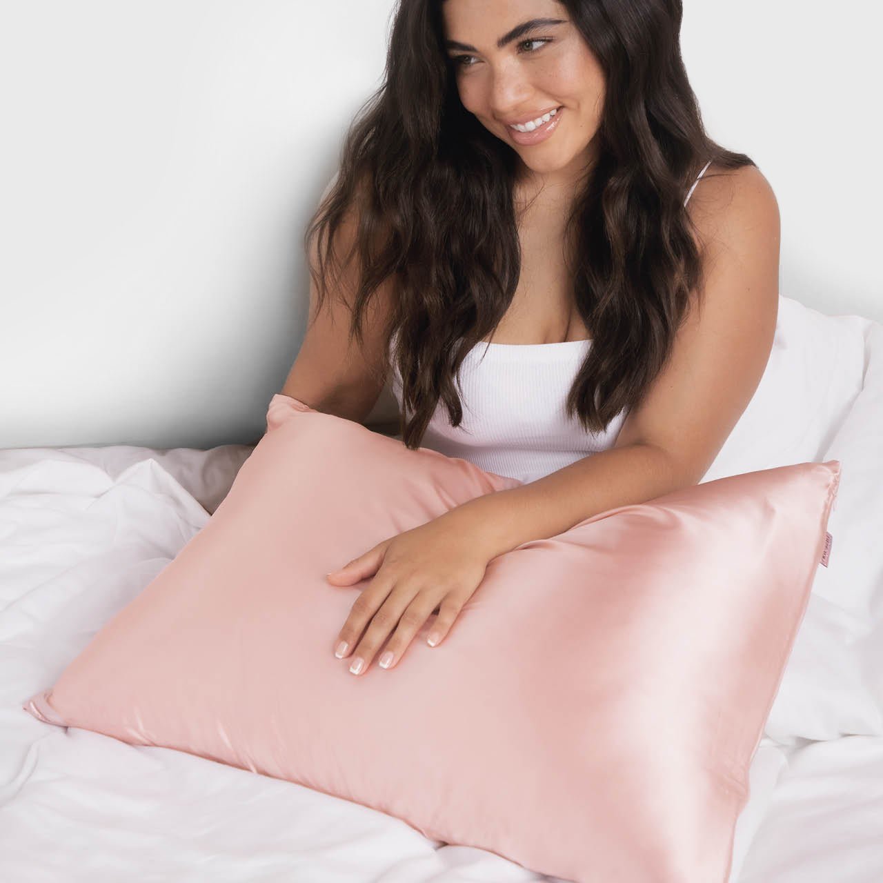 King Satin Pillowcase - Blush KITSCH