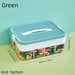 Large Particle Building Block Storage Box with Lid ANASA